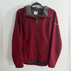 Women’s Columbia Kruser Plush Fleece Lined Softshell Jacket, Large